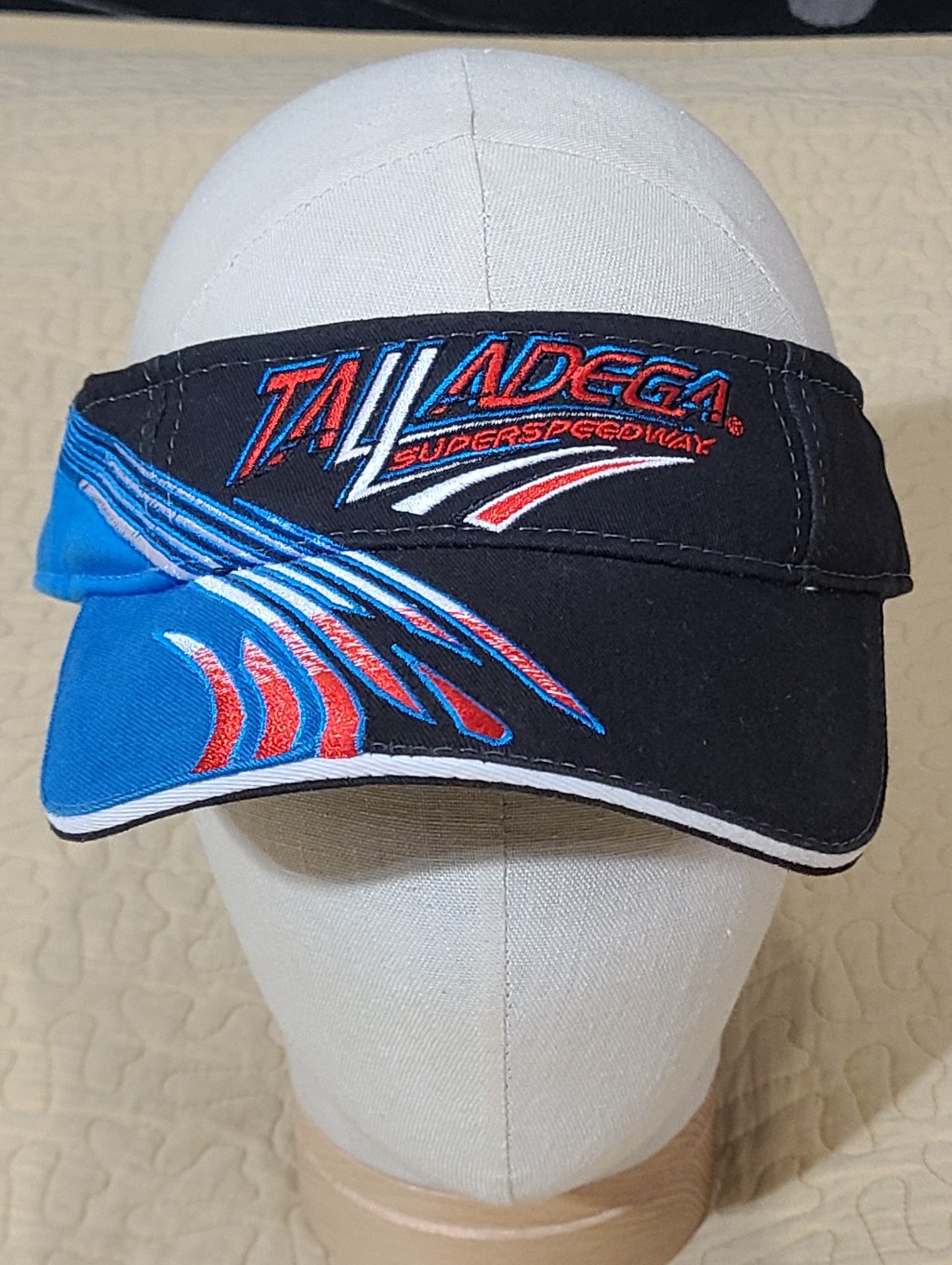 Vintage Nascar Talladega Super Speedway Racing Visor